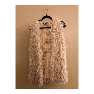 Forever 21 Shaggy Knit Vest